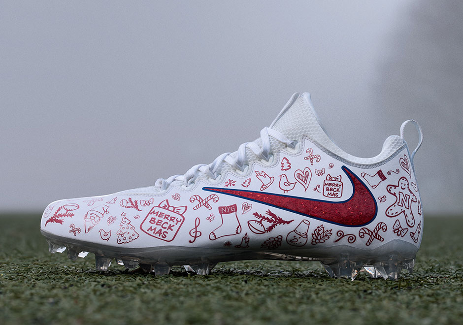 Odell Beckham Jr. gets a very custom pair of cleats for Christmas